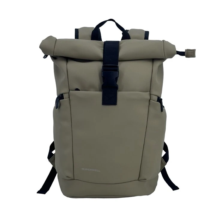Versatile Roll-Top Backpack