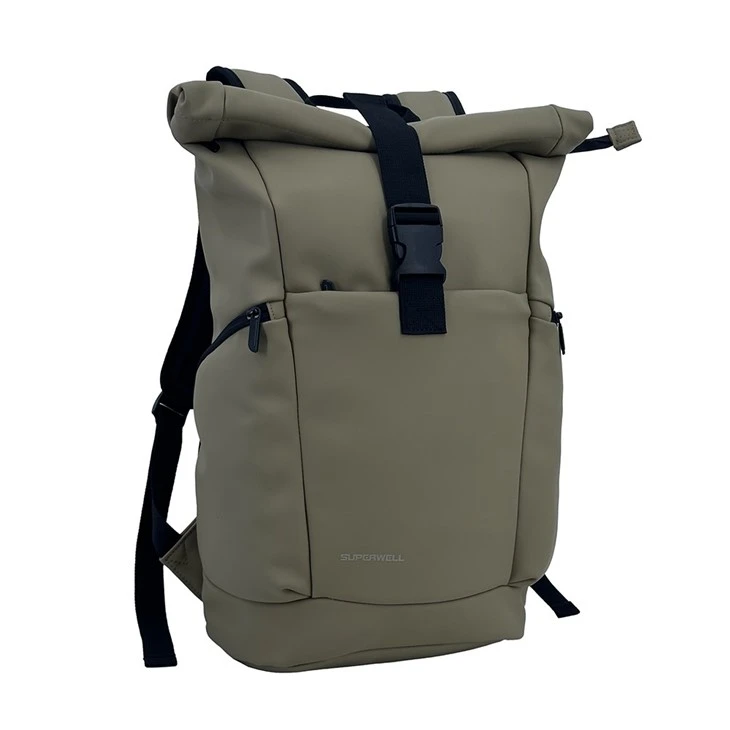 Versatile Roll-Top Backpack